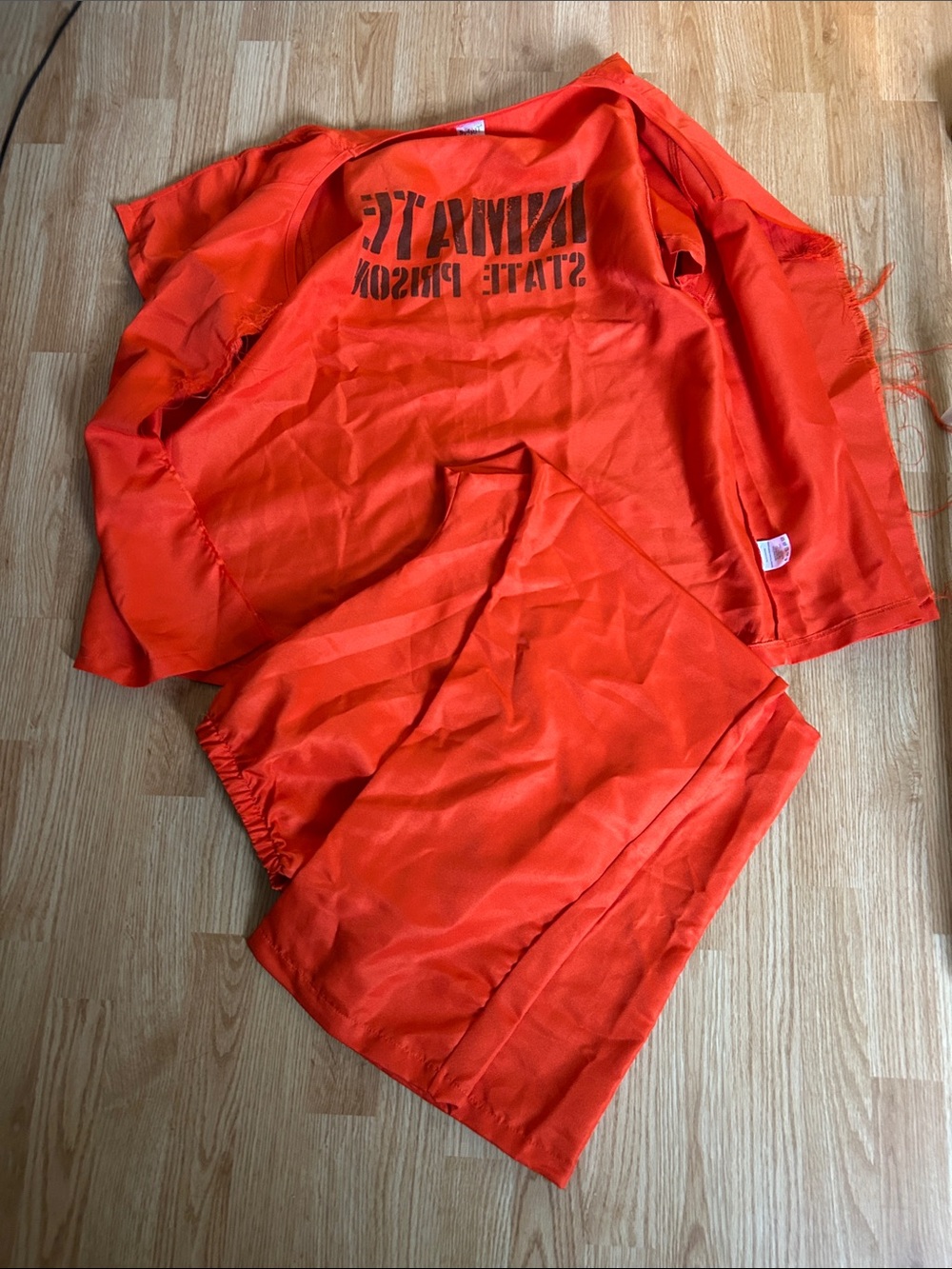 Halloween prison costume
